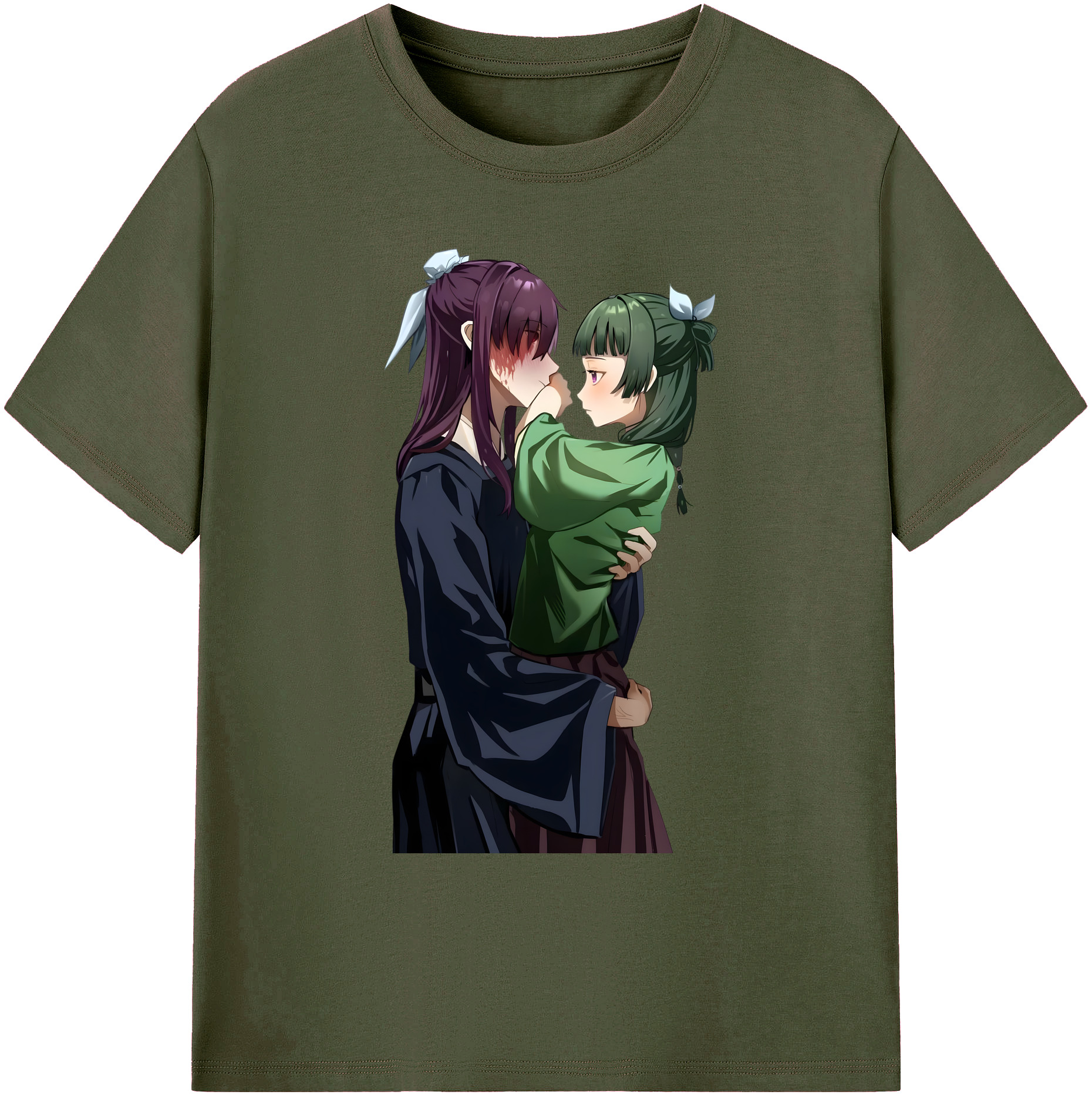（画像用） 薬屋のひとりごと The Apothecary Diaries 綿100％ メンズ半袖Tシャツ｜肌触りやわらか＆通気性